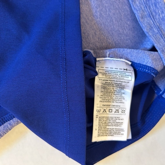 Adidas athletic tank top in Magenta w/mesh backside Sz-M. H6 - Picture 6 of 8